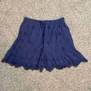 Aerie Navy Blue skirt